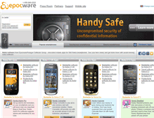 Tablet Screenshot of epocware.com
